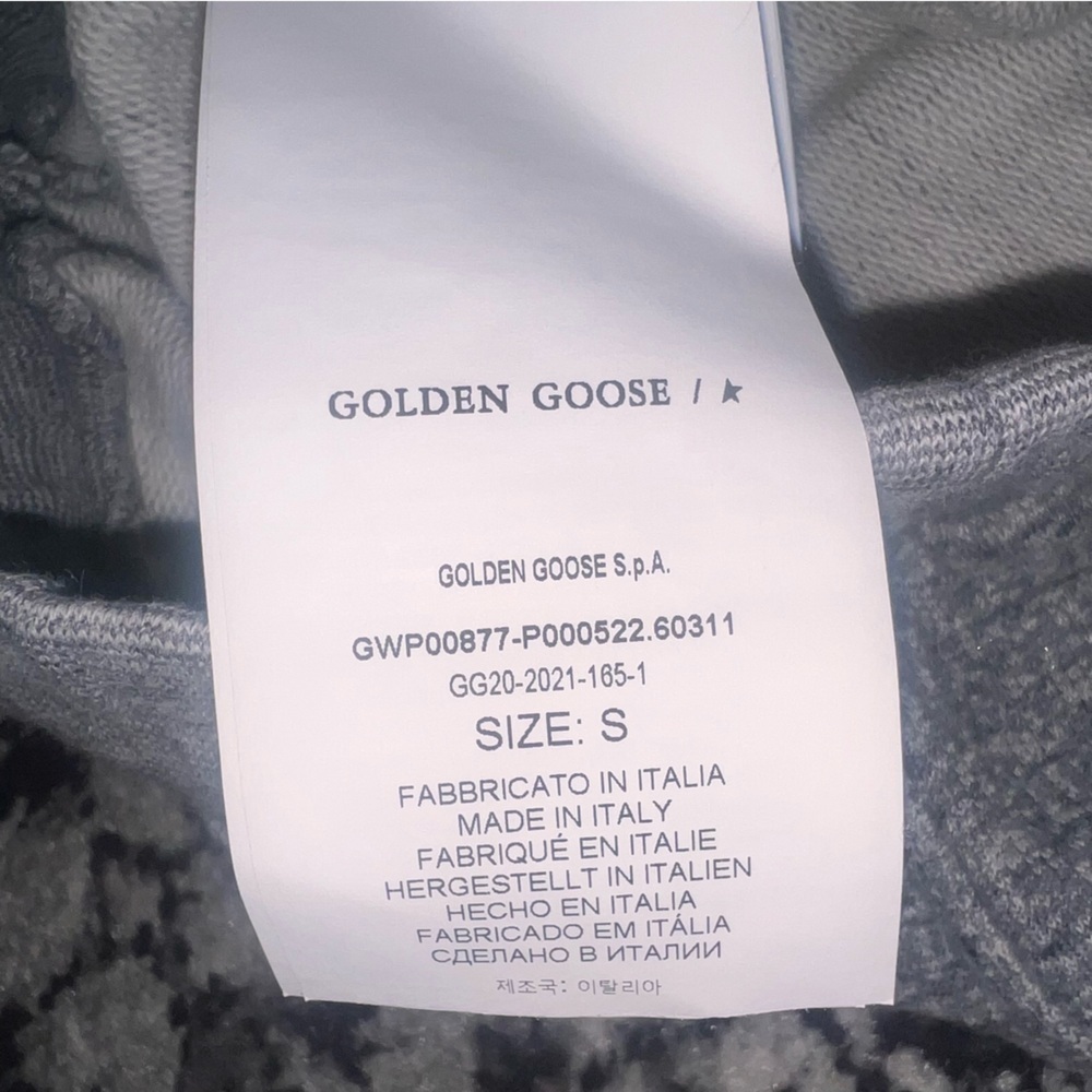 EUC Golden Goose Authentic Dorotea Jogging Pant Sweatpant Small Gray Lounge - Picture 6 of 10